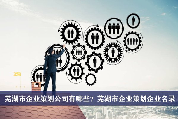 芜湖市企业策划公司有哪些？芜湖企业策划企业名录