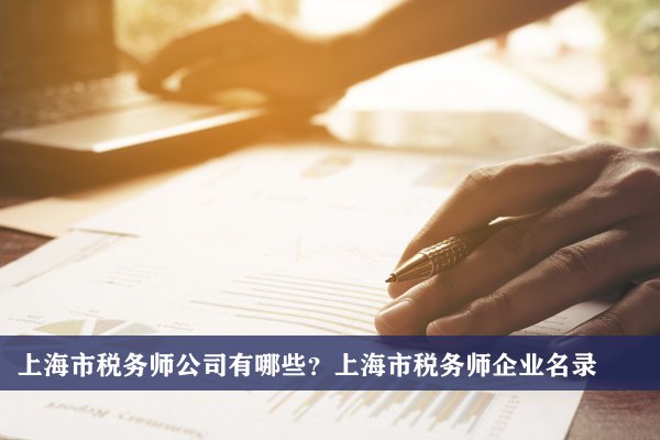 上海市税务师公司有哪些？上海税务师企业名录